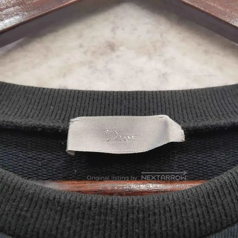 Dior Dior Men's Black Long Sleeve Sweatshirt . Size US L / EU 52-54 / 3 - 4 Thumbnail