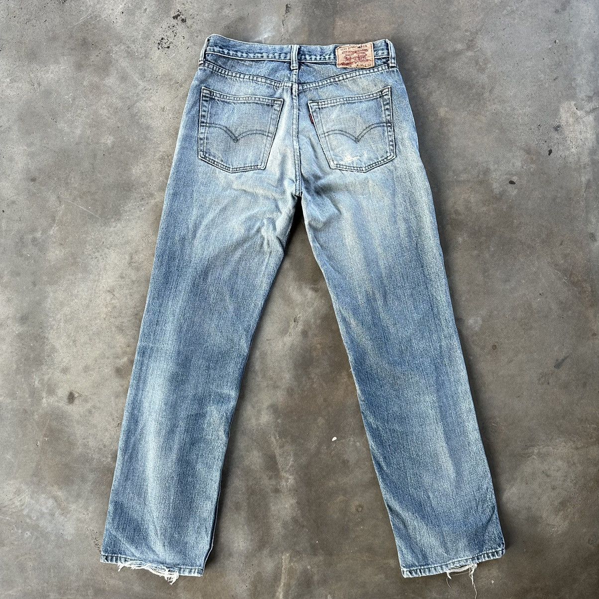 Japanese Brand W32🔥Vintage Levi’s 533 Distressed Faded Denim Jean Pant Size US 32 / EU 48 - 10 Thumbnail