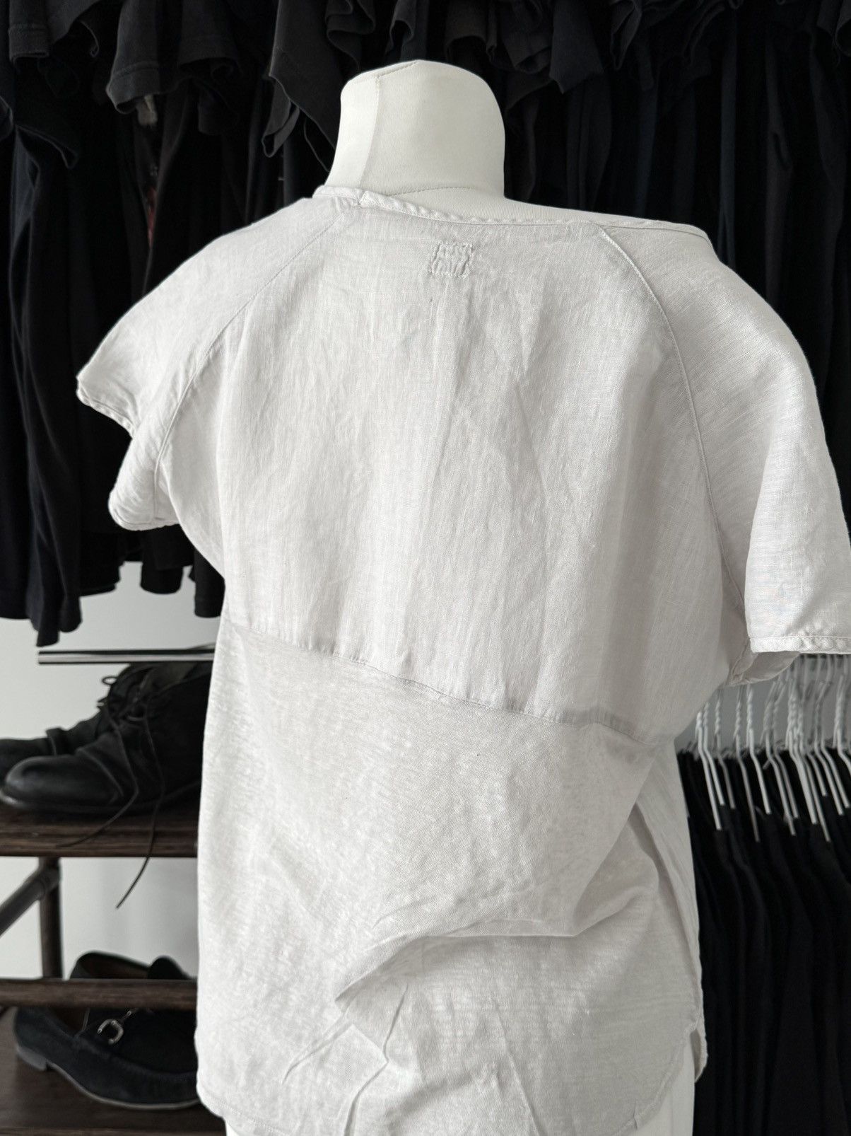 120% Lino 120% Lino Women’s Summer White Blouse Size L / US 10 / IT 46 - 7 Thumbnail