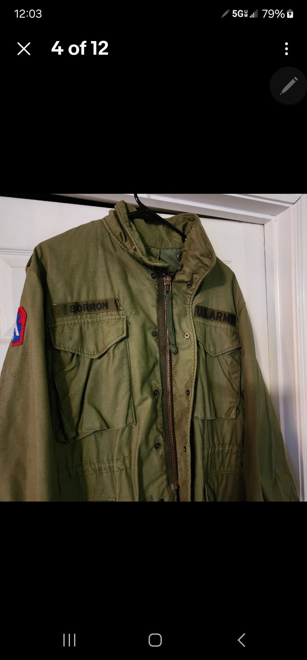 Other Vintage 1960s U.S. Army M65 Cold Weather Field Jacket Size US M / EU 48-50 / 2 - 4 Thumbnail