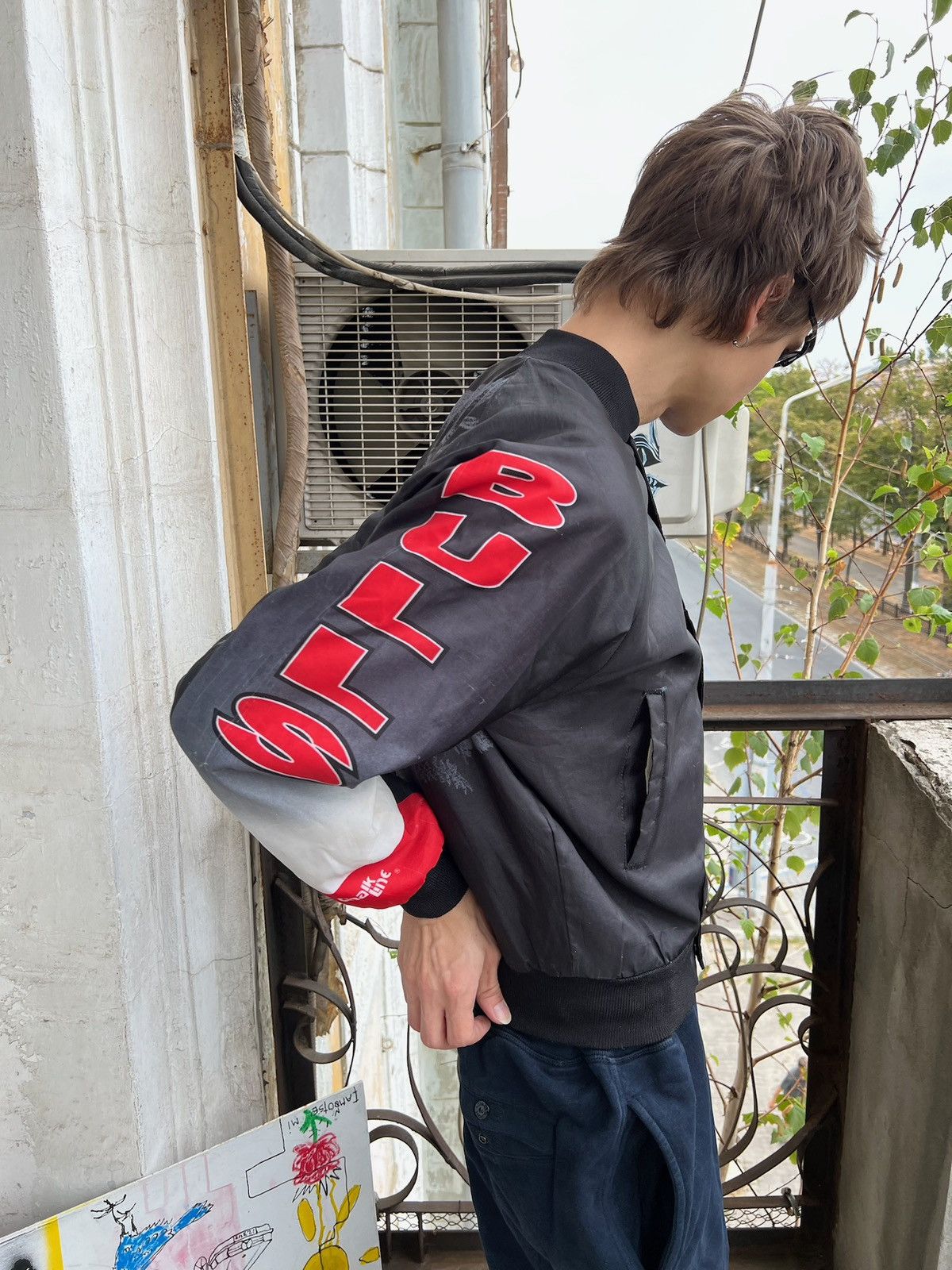 Chalk Line × NBA × Vintage Vintage 90s Chicago Bulls Michael Jordan Chalk line jacket Size US S / EU 44-46 / 1 - 3 Thumbnail