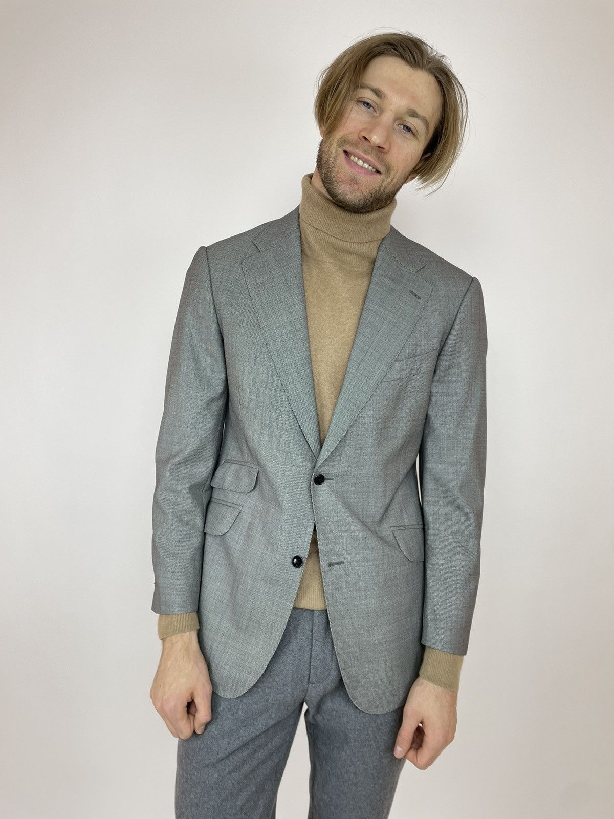 Designer × Emanuel Ungaro emanual ungaro wool blazer Mens size 50R Size 50R - 3 Thumbnail