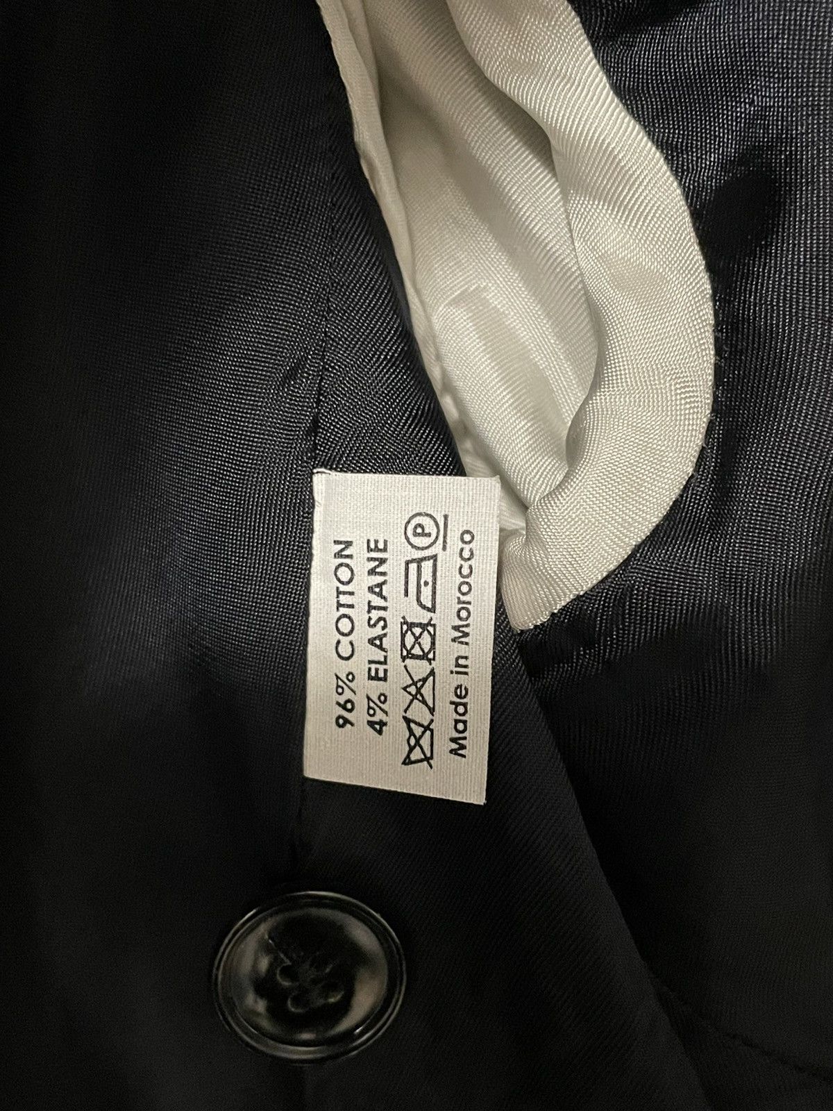 Dries Van Noten Marynarka Dries Van Noten meska granatowa Size 48L - 3 Thumbnail