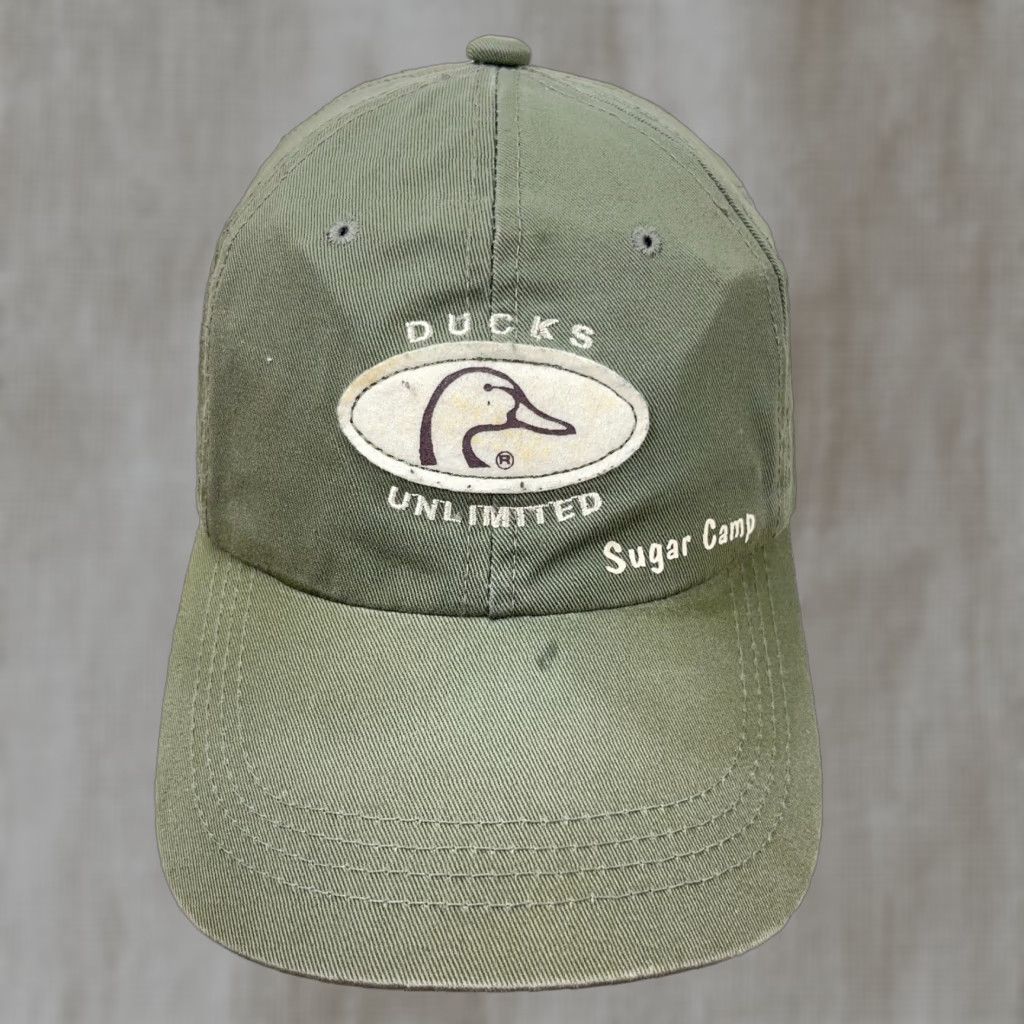 Sugar VINTAGE Ducks Unlimited Hat Cap Strap Back Green Nature Y2K Faded Sugar Camp * Ducks Unlimited Hat Cap Strap Back Green Nature Y2K Faded Sugar Camp * Size ONE SIZE - 1 Thumbnail