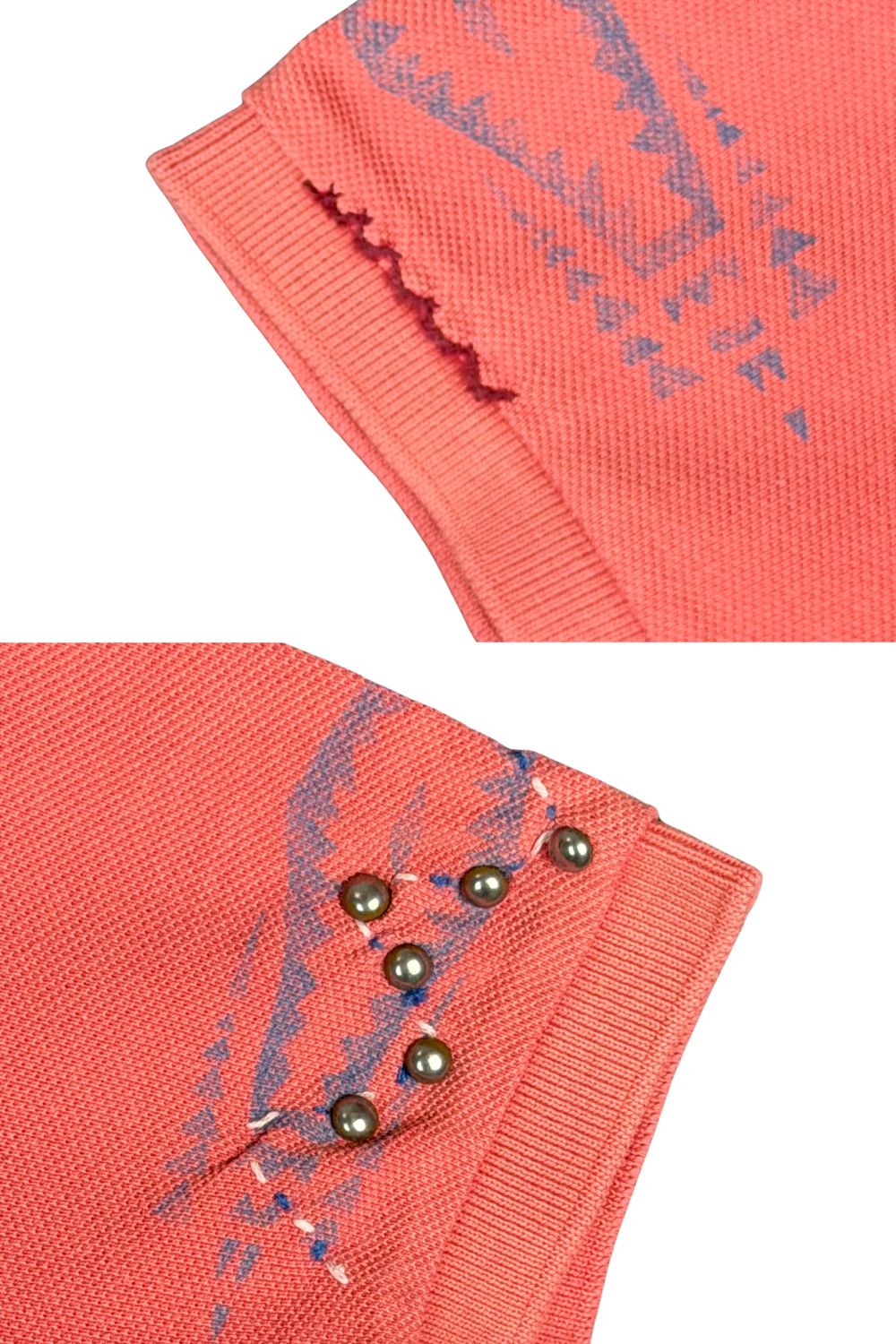 ss10 Polo Ralph Lauren Southwestern Distressed Polo Shirt image 9