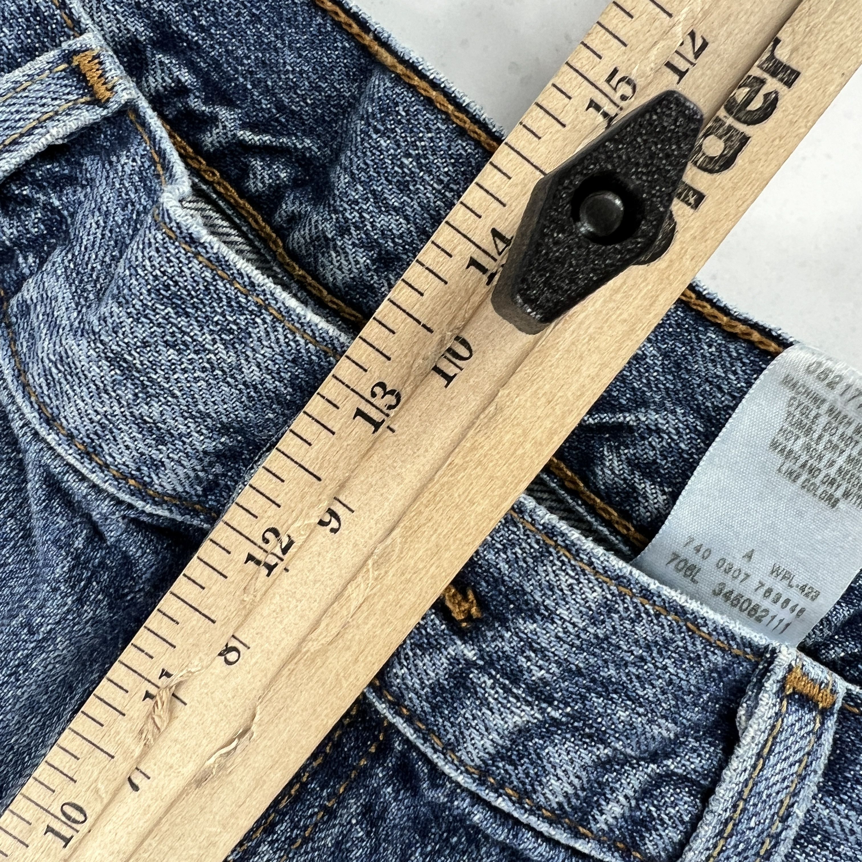 Levi's × Vintage VTG Levi's Jean Shorts 505 Cut Off Distressed Denim Jorts Size US 36 / EU 52 - 17 Thumbnail