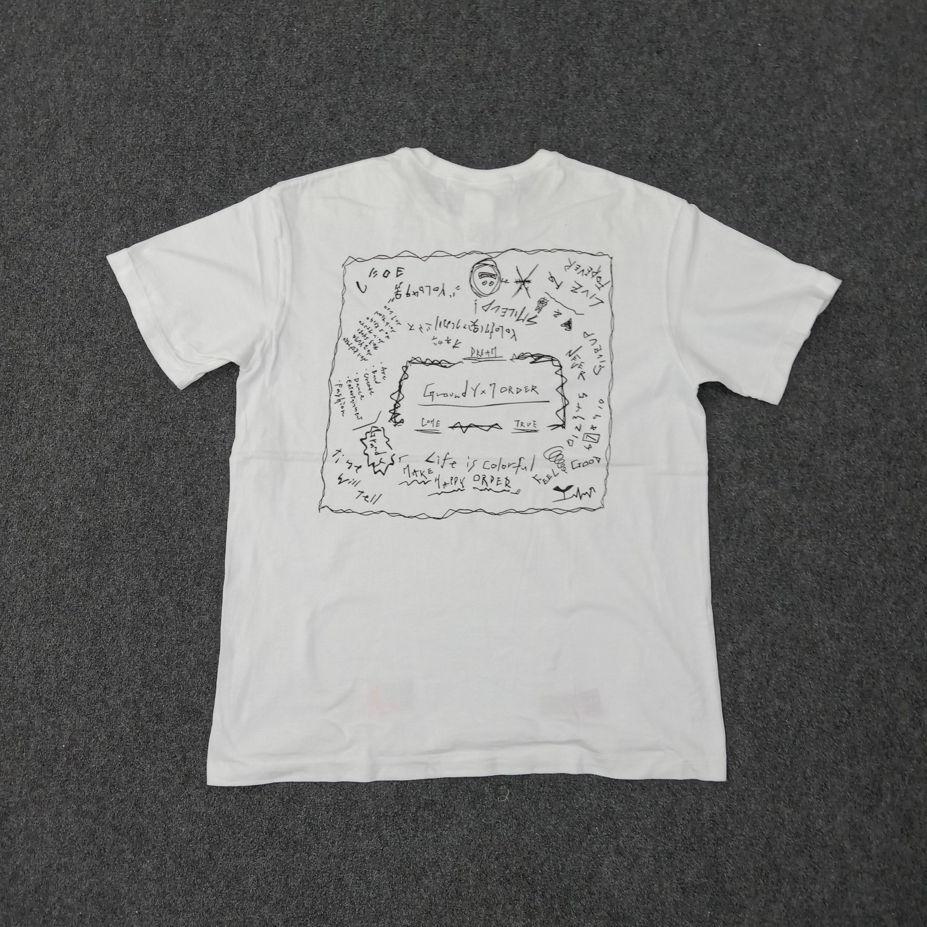 Ground Y Ground Y by Yohji Yamamoto Designer Art Tshirt C239N68 Size US L / EU 52-54 / 3 - 1 Thumbnail