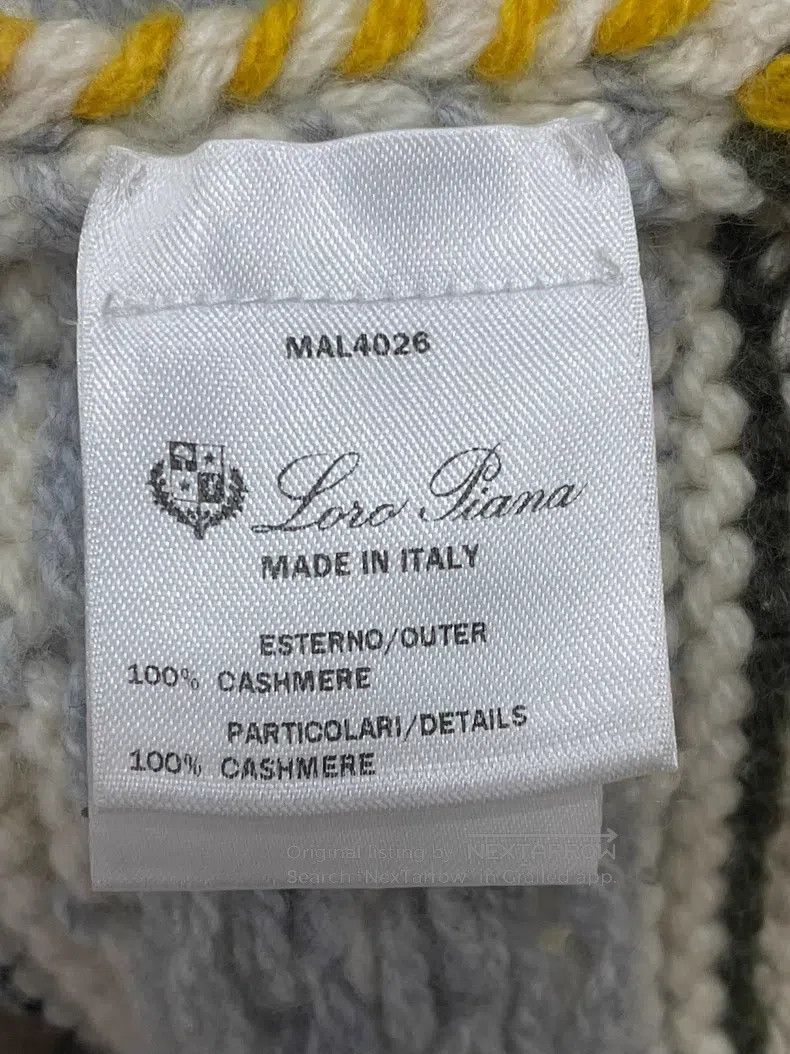 Loro Piana Loro Piana Colorful Striped Printed Cashmere Sweater Size S / US 4 / IT 40 - 5 Thumbnail