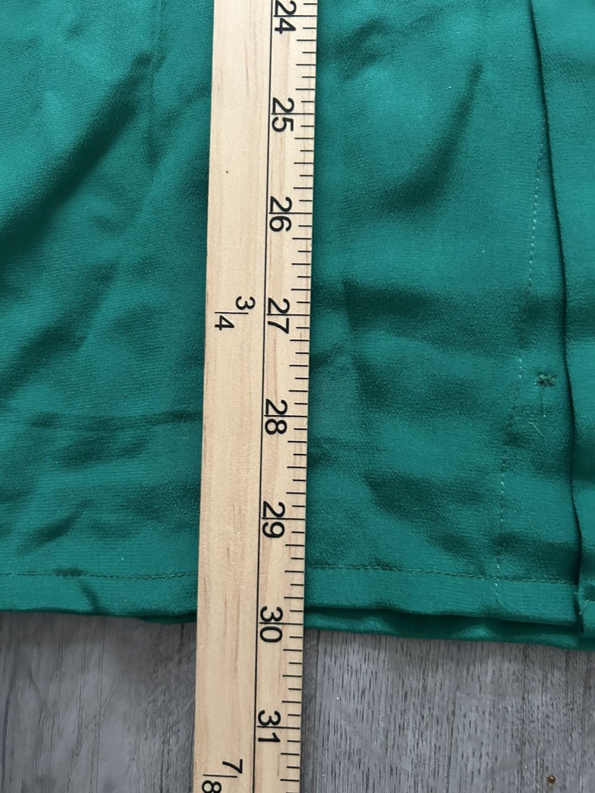 Other Green BOCCI Italy Silk Mandarin Collar Shirt (Long Sleeve) Size US XL / EU 56 / 4 - 4 Thumbnail