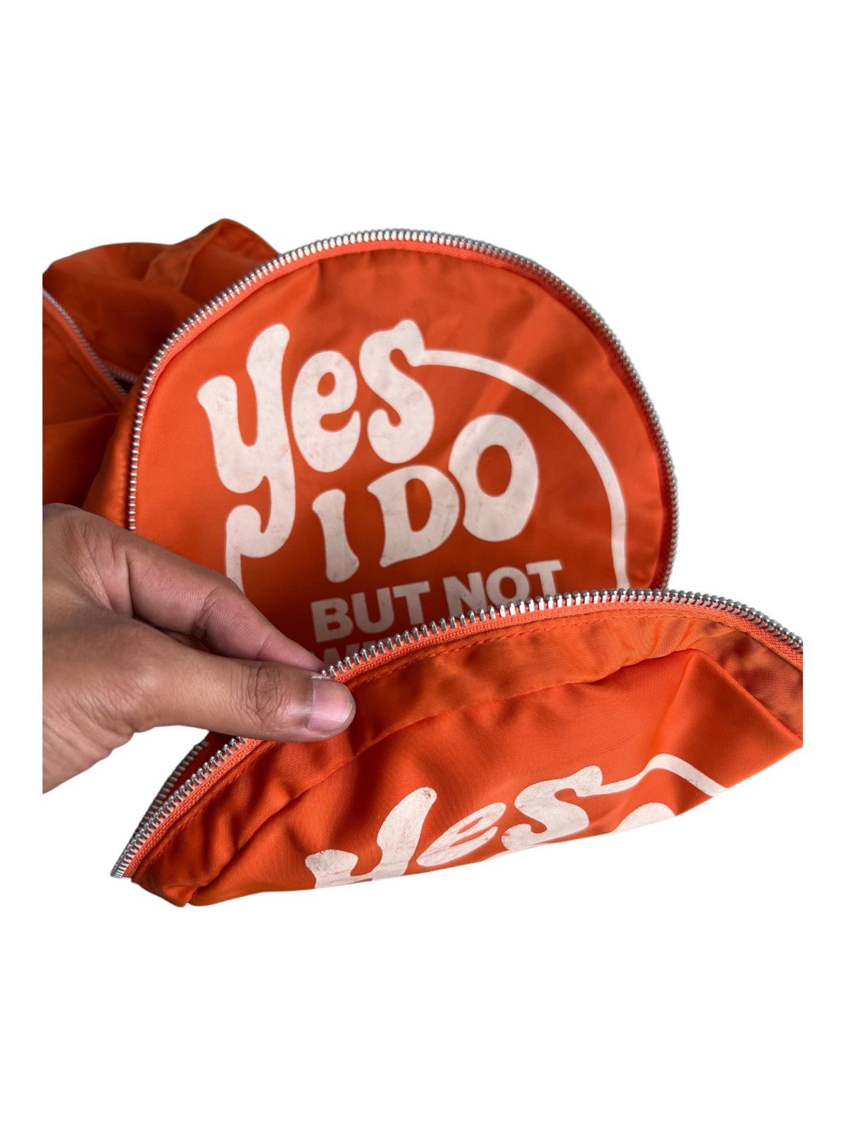 Hysteric Glamour 1990s Hysteric Glamour "Yes I Do" Packable Duffle Tanker Bag Size ONE SIZE - 3 Thumbnail