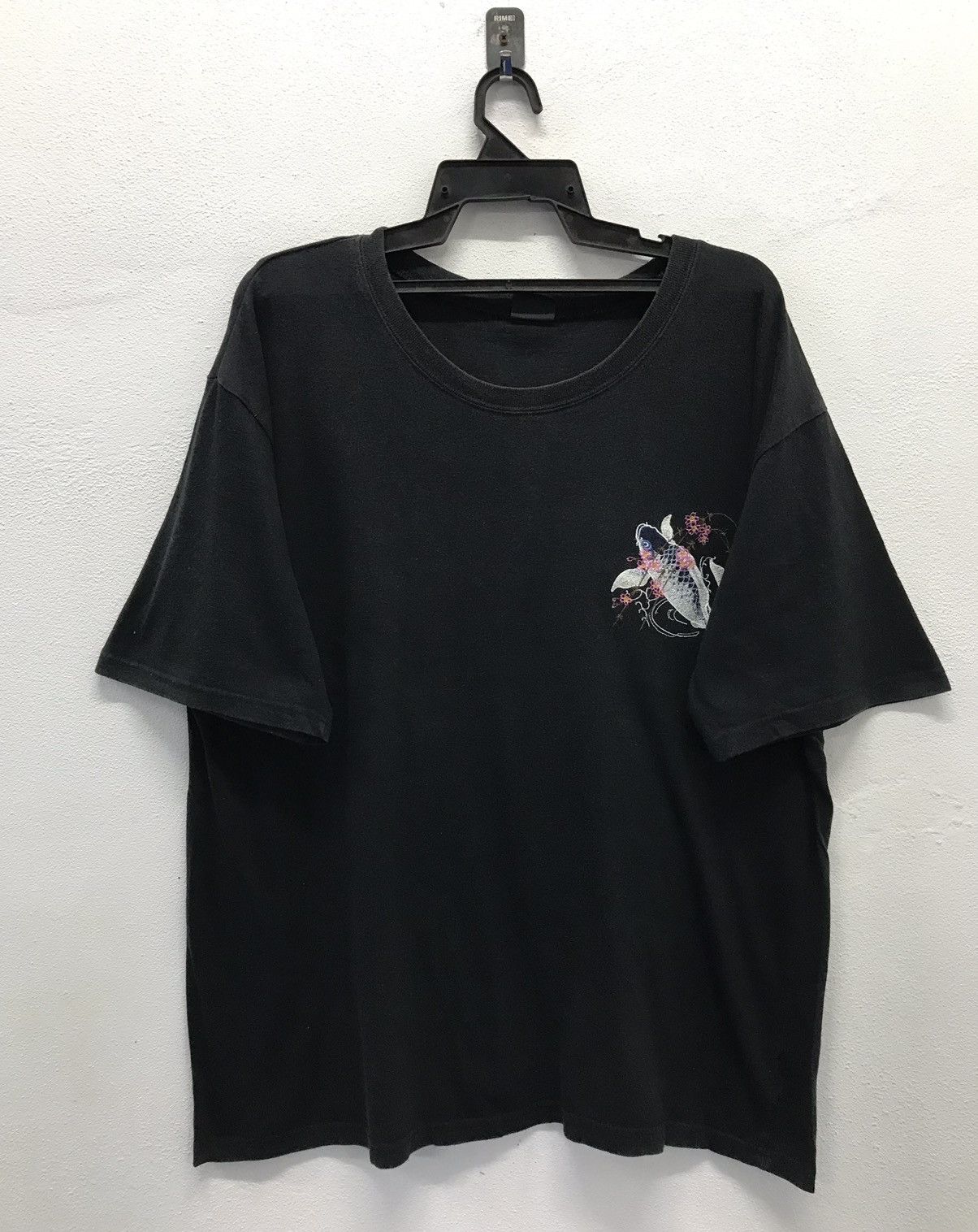 Japanese Brand × Vintage Vintage Japanese Brand Fish Koi Sukajan Shirt Size US XXL / EU 58 / 5 - 2 Thumbnail