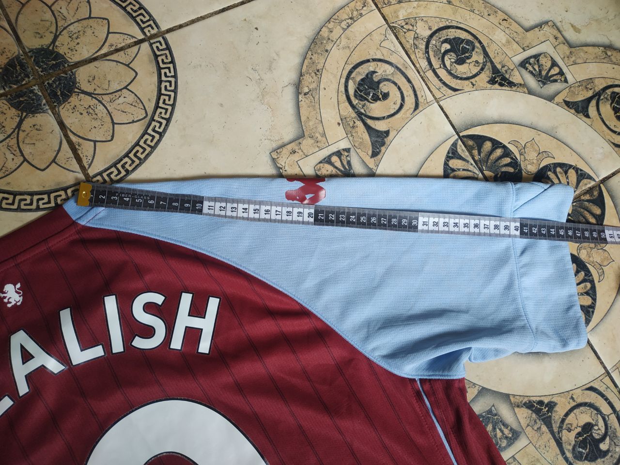 Kappa Kappa Aston Villa 2020 Grealish #10 Kombat Jersey XL Size US XL / EU 56 / 4 - 24 Thumbnail