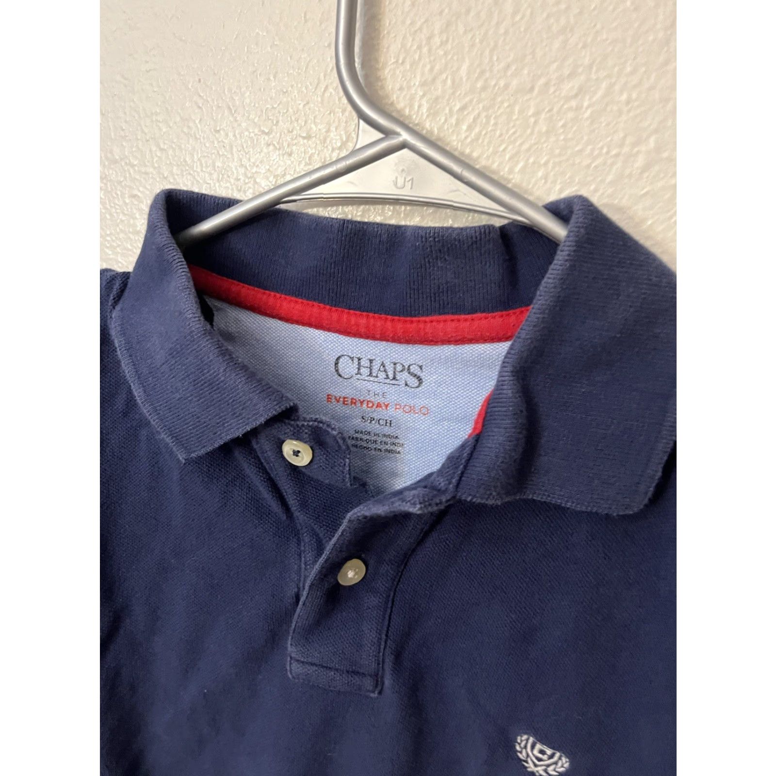 Chaps VINTAGE Chaps Polo Shirt Men S Small Blue 100% Cotton Short Sleeve Logo Golf All Seasons Size S Mens Size US S / EU 44-46 / 1 - 2 Thumbnail