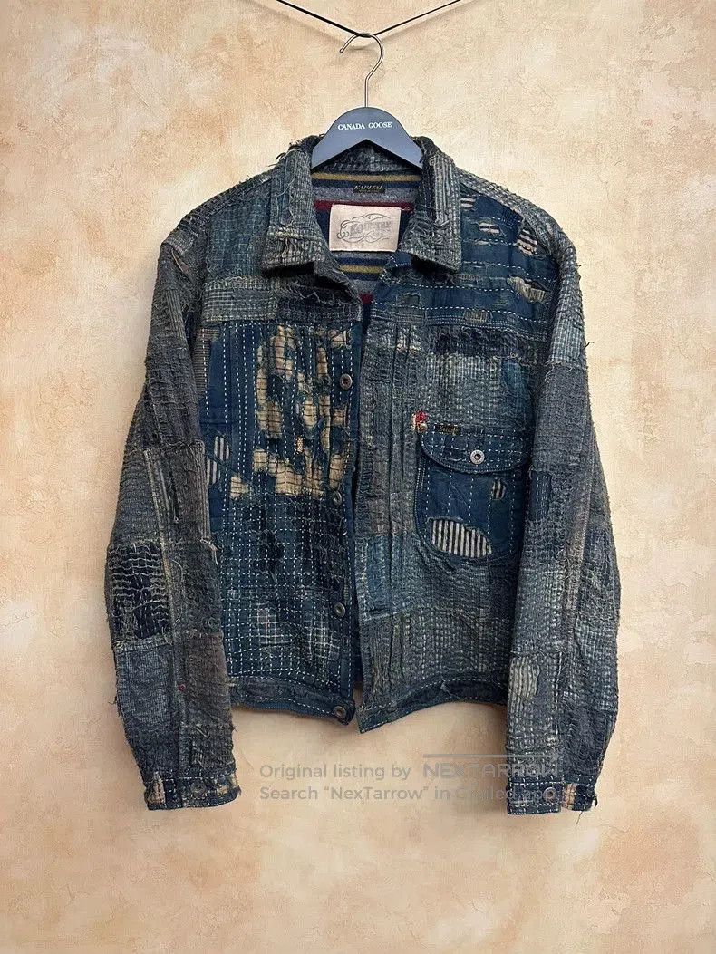 Kapital vintage kapital boro jacket with wool lining. Size US M / EU 48-50 / 2 - 1 Thumbnail