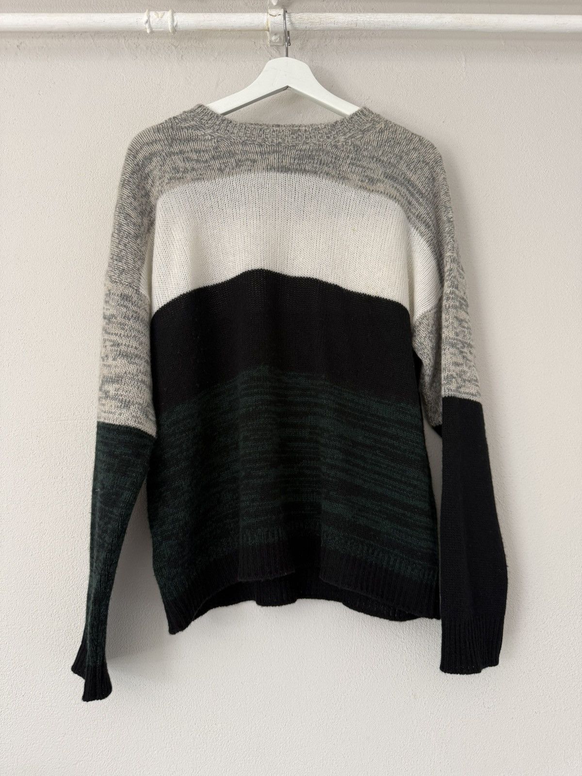 Marni Color Block Knit Sweater with Gradient Panels Size US M / EU 48-50 / 2 - 1 Thumbnail