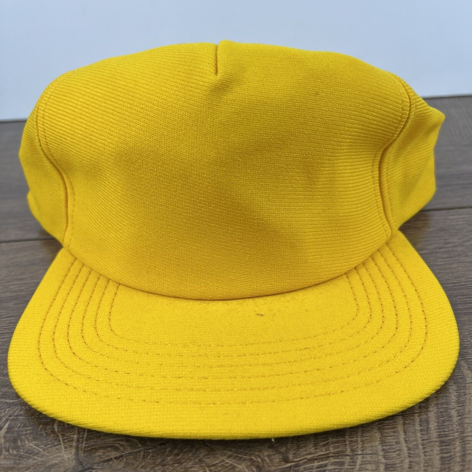 Other Plain Yellow Trucker Hat Yellow Hat Adjustable Adult Size Ha Size ONE SIZE - 4 Thumbnail