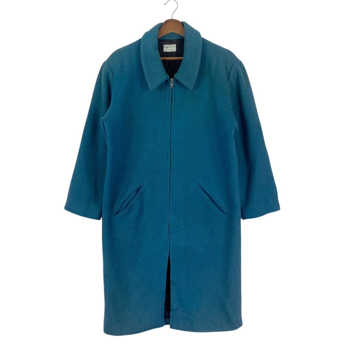 agnes b. Vintage Agnes B. Wool Long Heavy Coat Size US M / EU 48-50 / 2 - 1 Thumbnail