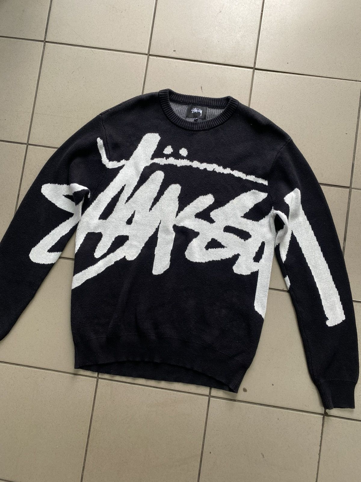 Stussy Stock Knit Sweater | Grailed