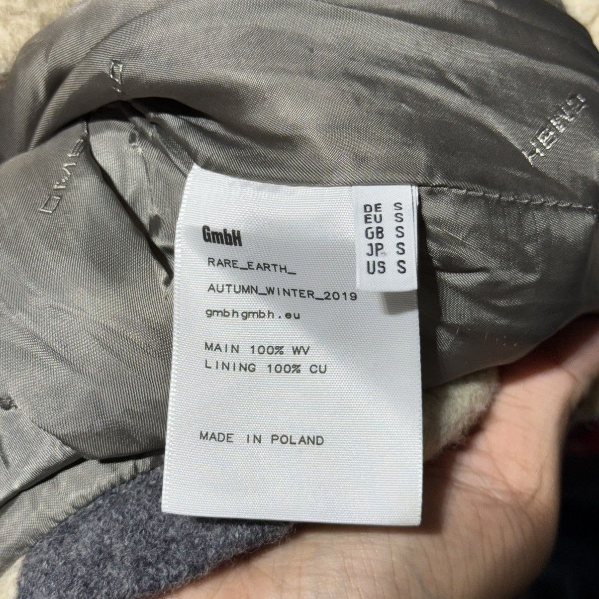 GmbH GmBH 19AW Ercan Fleece Jacket Size US S / EU 44-46 / 1 - 6 Thumbnail