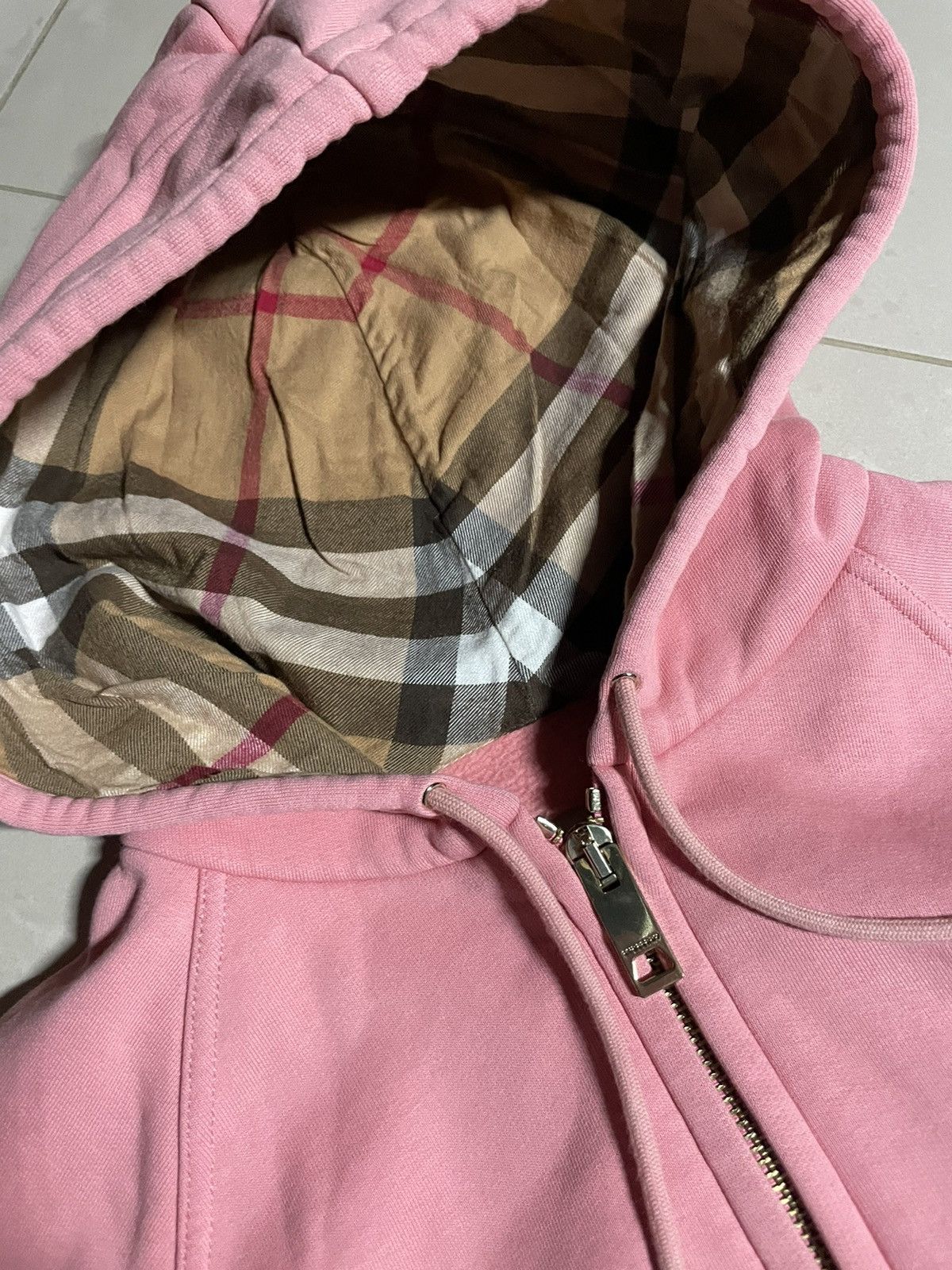 Burberry Burberry London Zip Up Hoodie Size L / US 10 / IT 46 - 2 Thumbnail