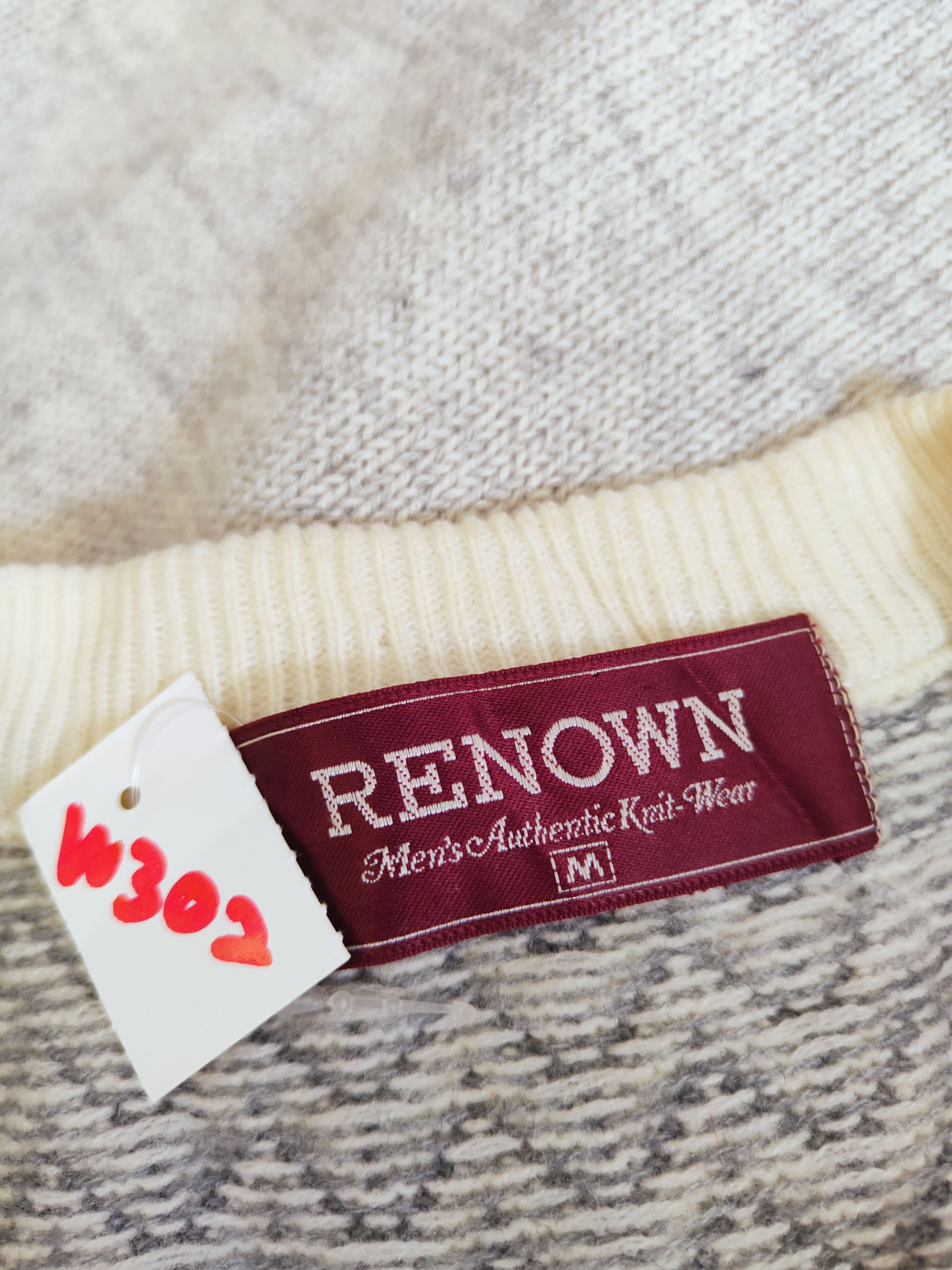 RENOWN Renown Gray Knitwear Sweatshirts #W302 Size US M / EU 48-50 / 2 - 13 Thumbnail