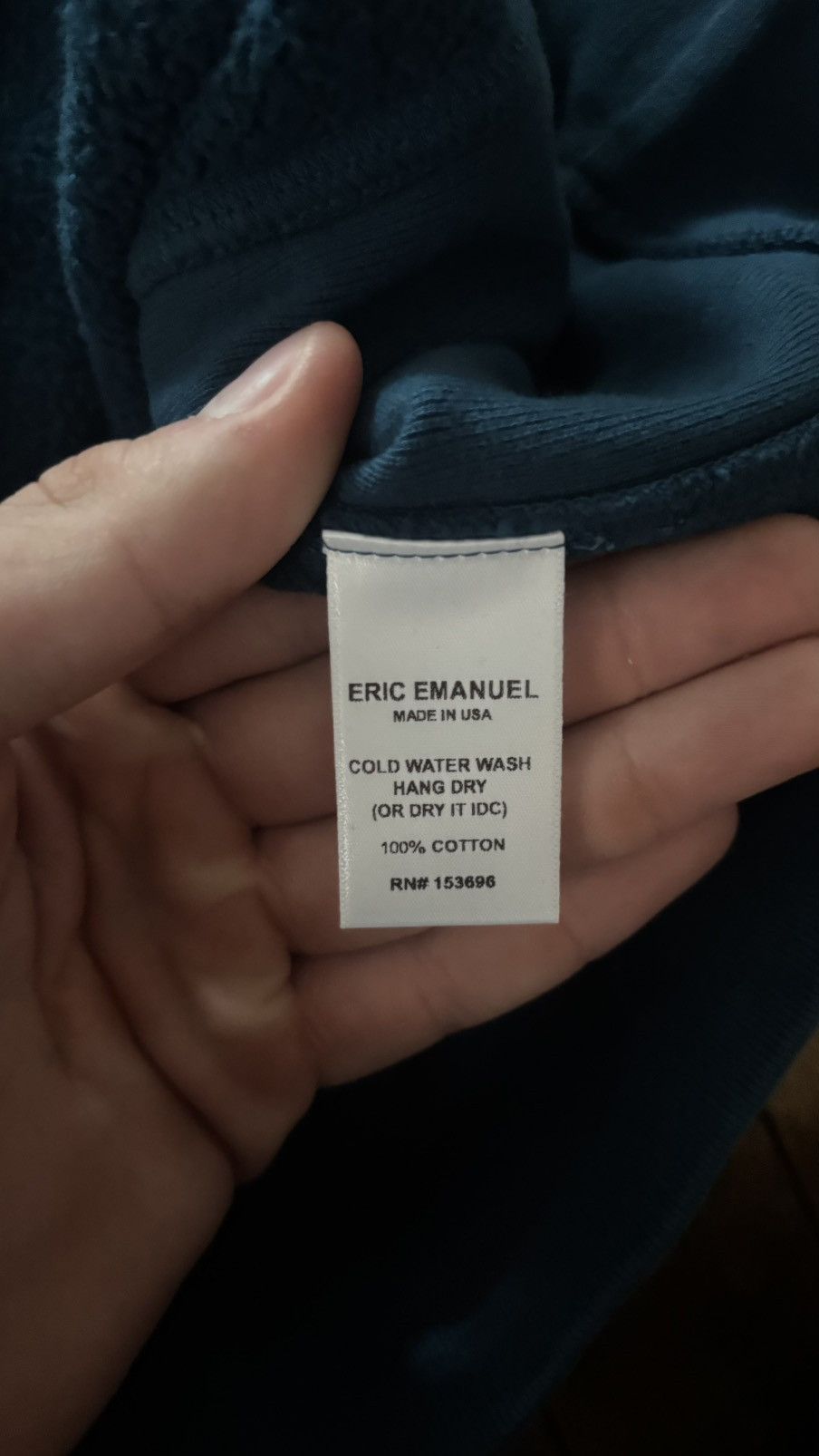 Eric Emanuel Eric Emanuel Blue and Yellow Hoodie Size US M / EU 48-50 / 2 - 4 Thumbnail