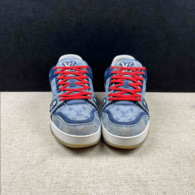 Louis Vuitton Louis Vuitton low-top sneakers 41.5 Size US 8.5 / EU 41-42 - 2 Thumbnail