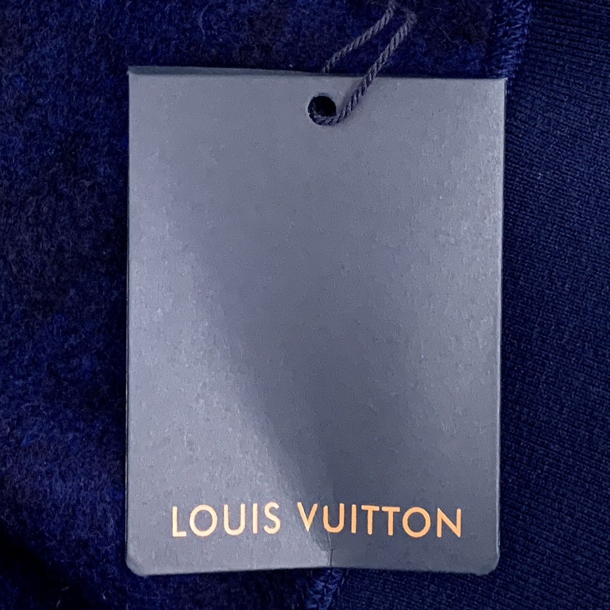 Louis Vuitton Louis Vuitton Navy Blue Long Sleeve Sweatshirt K26WX Size US M / EU 48-50 / 2 - 8 Thumbnail