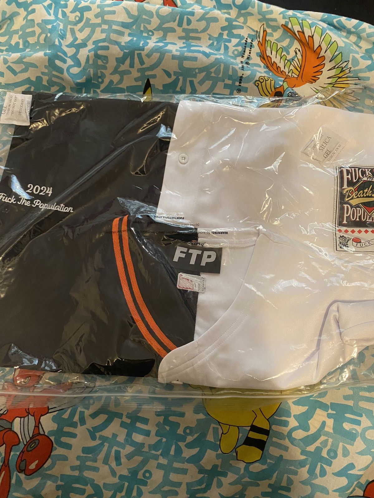 Fuck The Population FTP Rivals Baseball Jersey Black 2XL Size US XXL / EU 58 / 5 - 8 Thumbnail