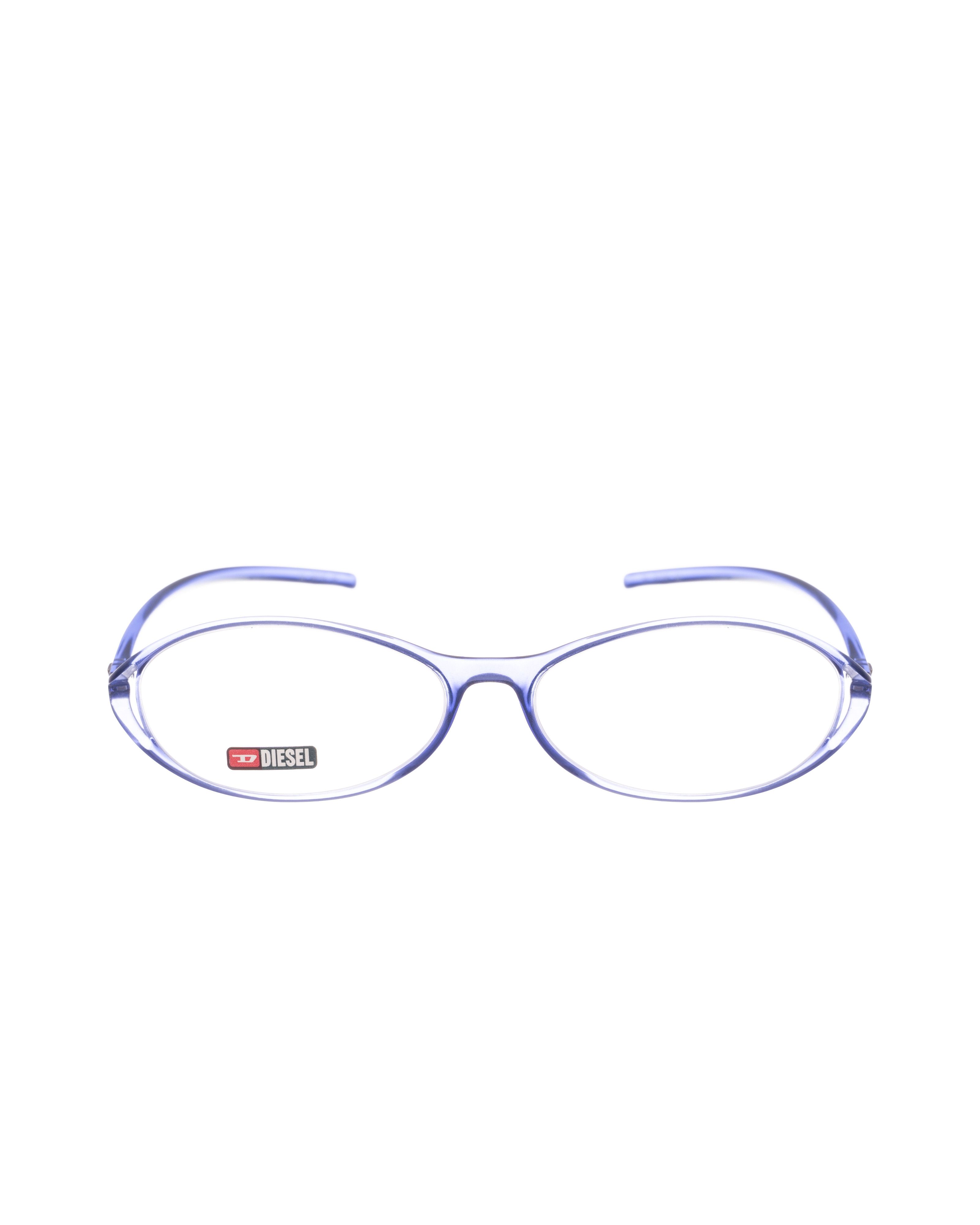 Diesel Diesel '00s Thin Plastic Violet Blue Glasses Size ONE SIZE - 1 Thumbnail