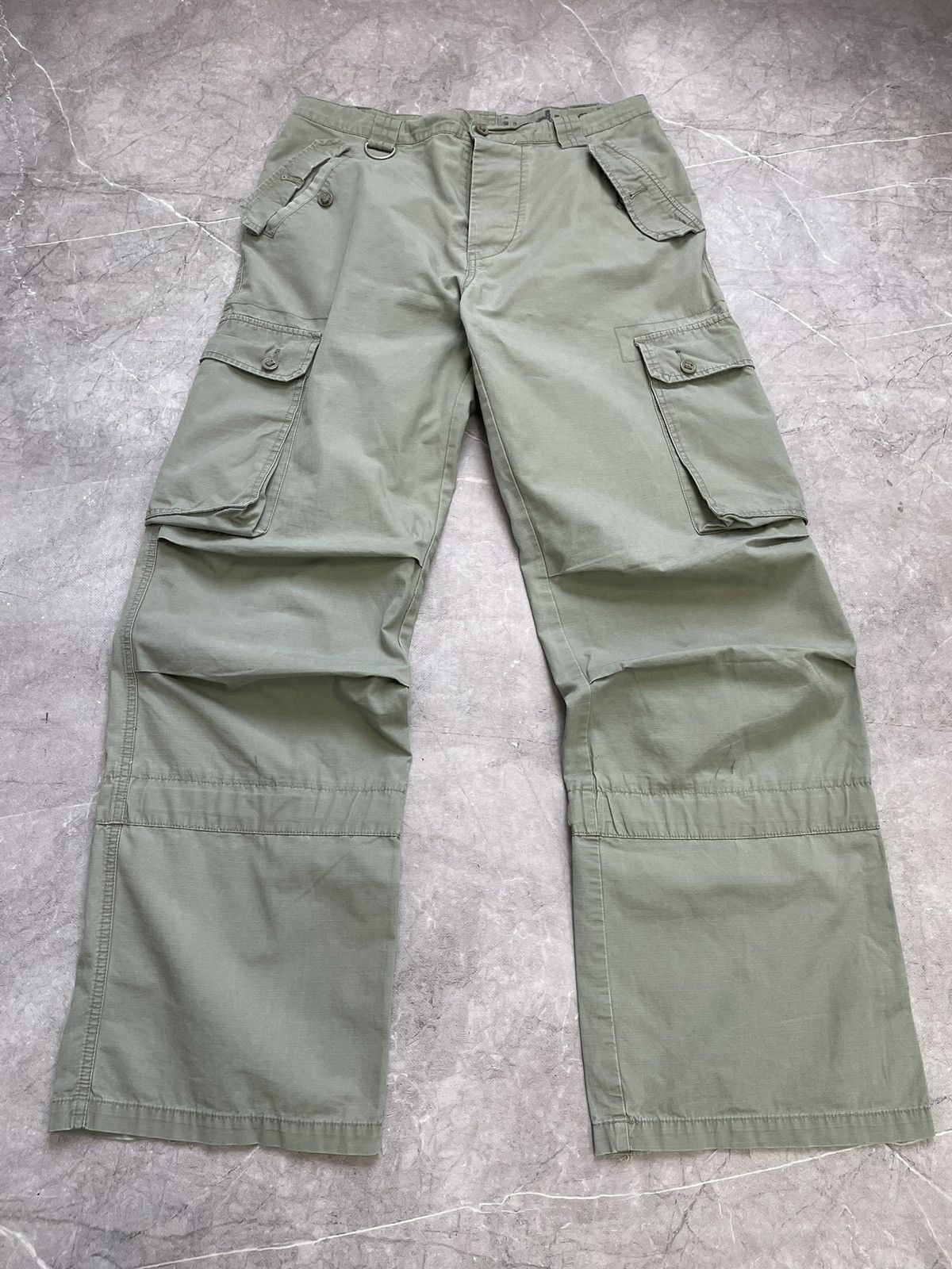 Retro Oakley style bondage cargo hype casual pants y2k