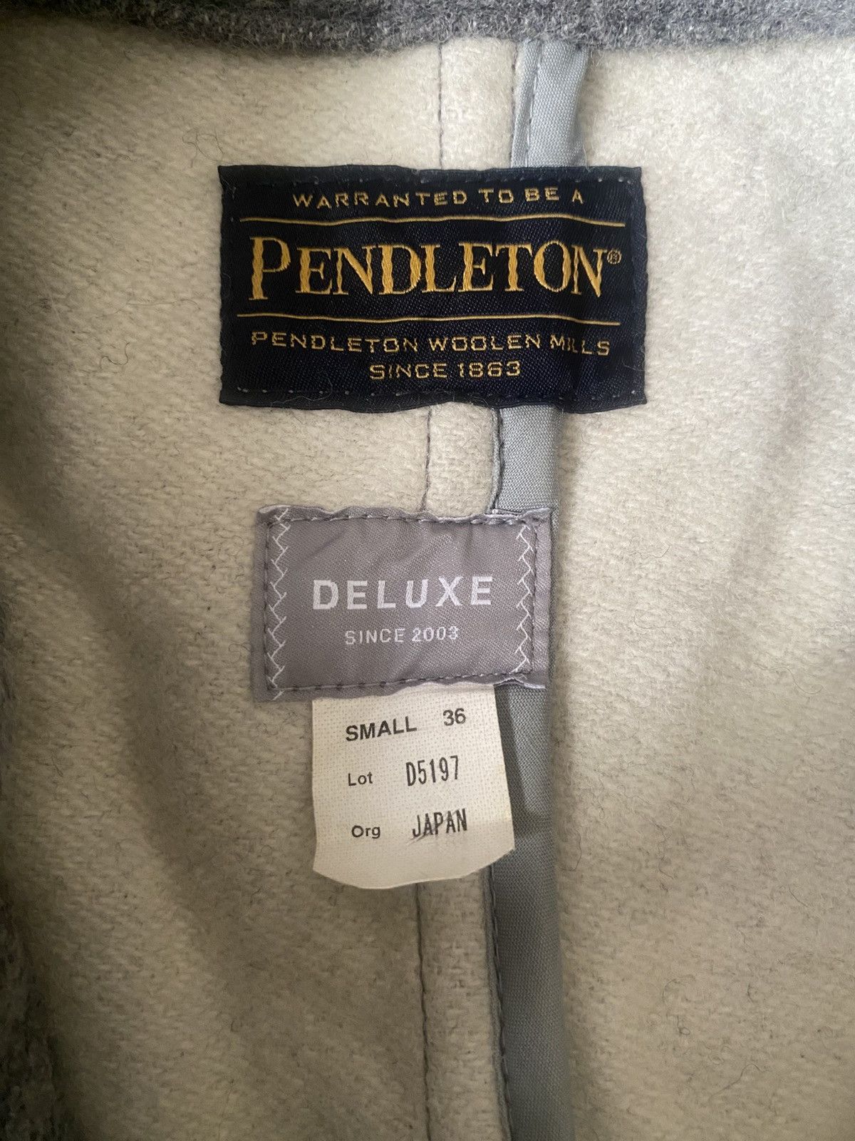 Pendleton PENDLETON Mens Blend Coat Deluxe Native Motive Size US S / EU 44-46 / 1 - 3 Thumbnail