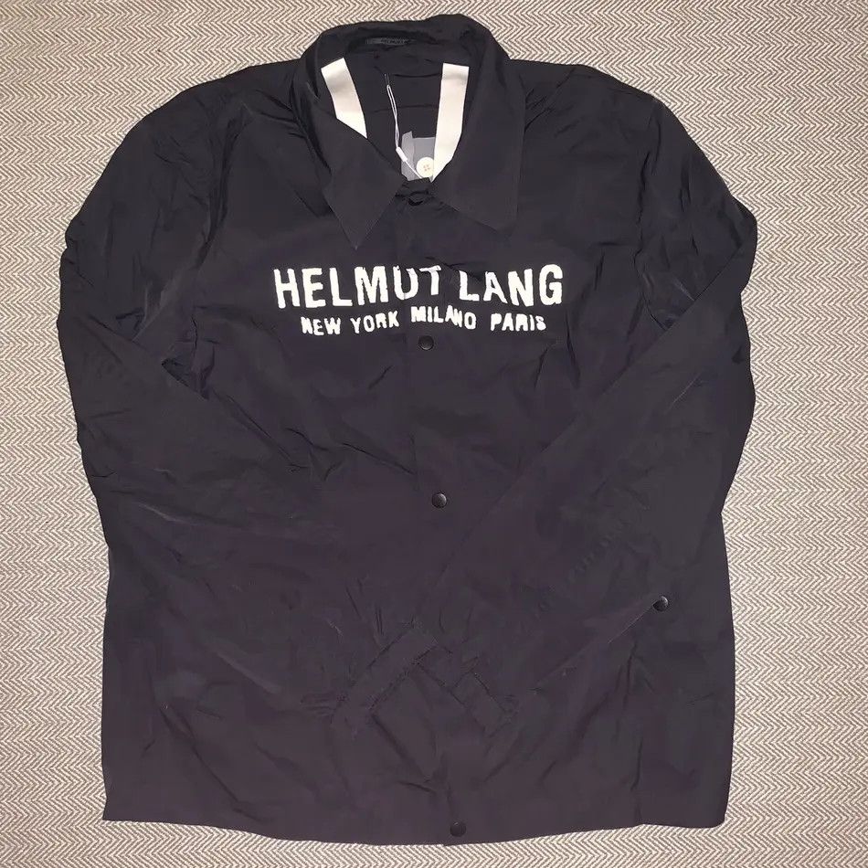 Helmut Lang Helmut Lang Stadium Jacket Black M Size US M / EU 48-50 / 2 - 3 Thumbnail