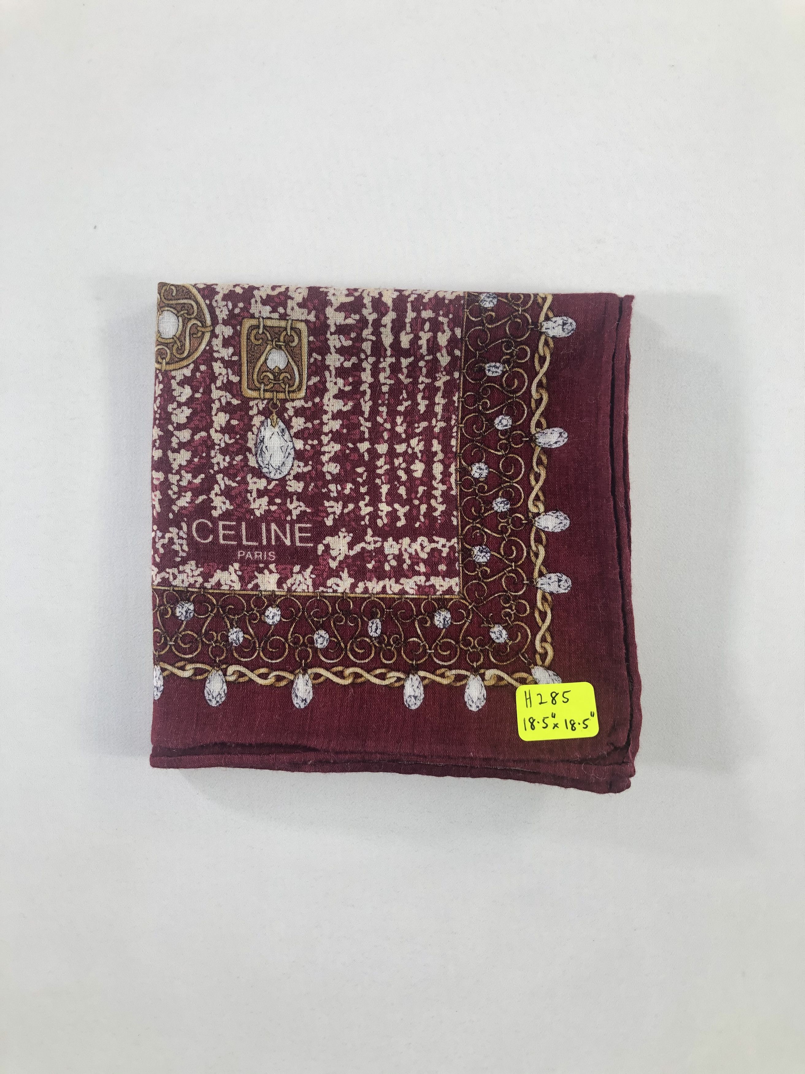 Celine Celine Handkerchief / Bandana / Neckerchief Size ONE SIZE - 4 Thumbnail
