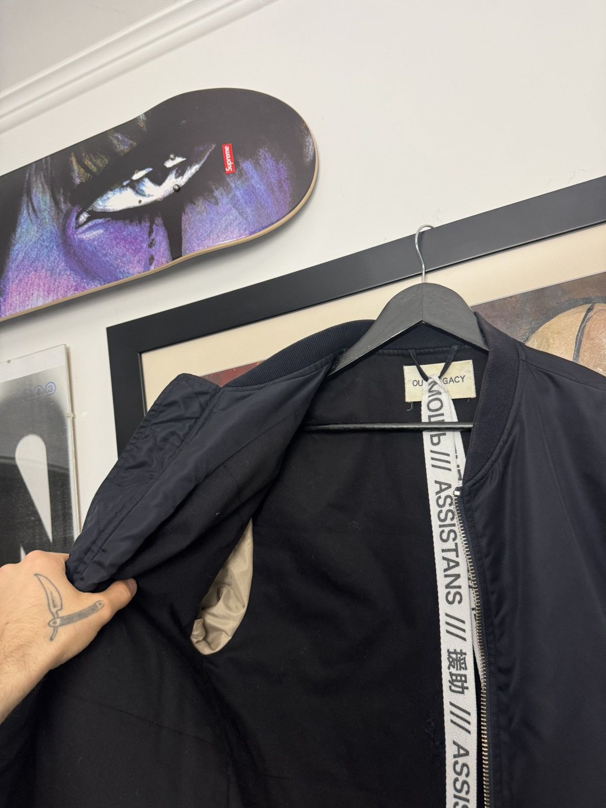 Our Legacy Our Legacy Bomber Jacket OL Casual Basic High Quality Size US M / EU 48-50 / 2 - 3 Thumbnail