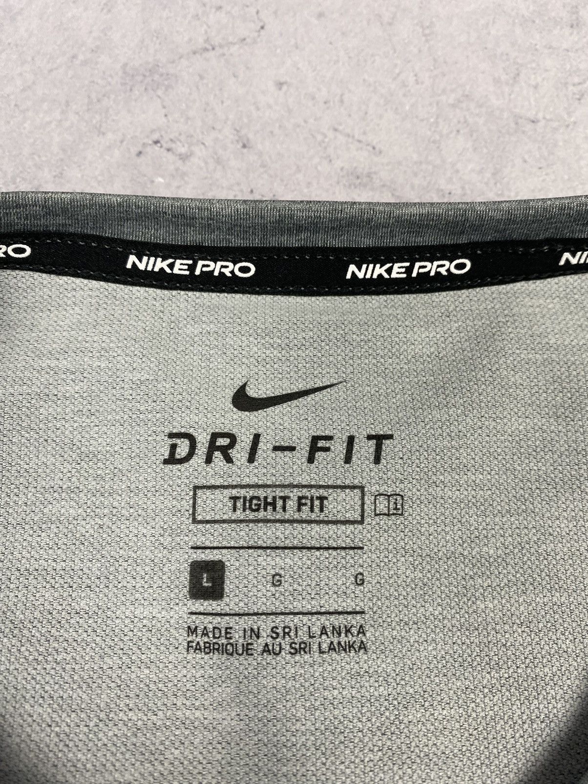 Nike Nike Pro Dri Fit Compression Training Tee Jersey Size US L / EU 52-54 / 3 - 7 Thumbnail