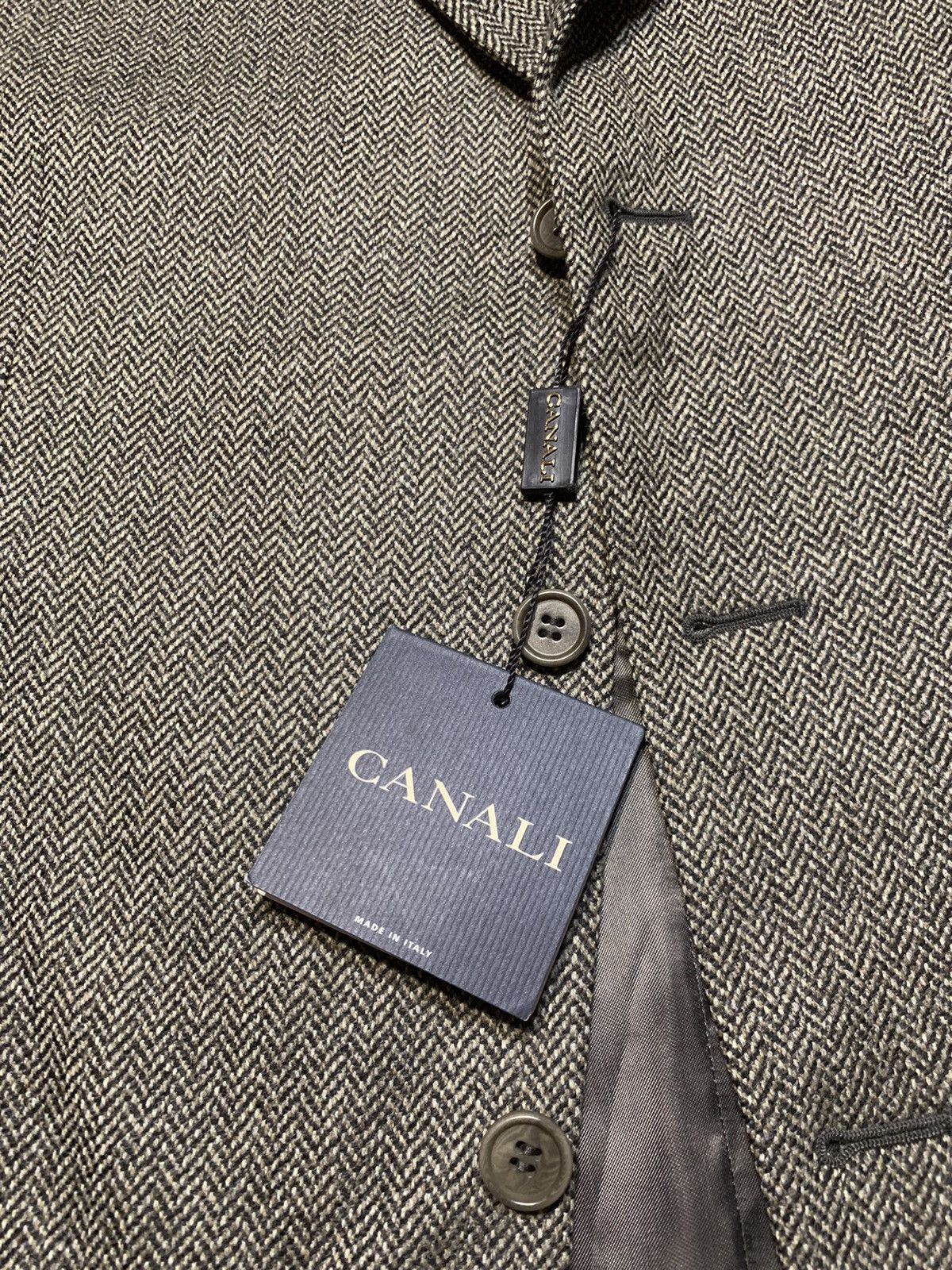 Canali Canali Made In Italy Blazer Jacket Size 52R - 9 Thumbnail