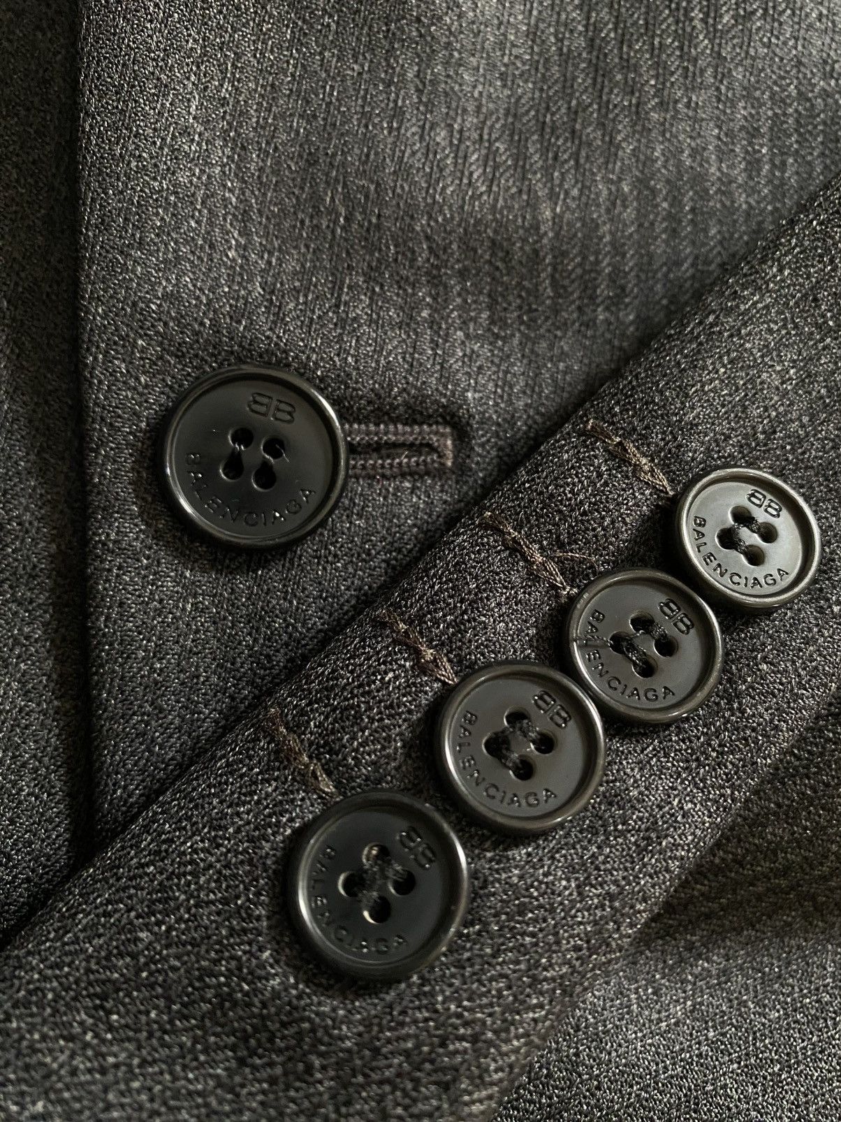 Balenciaga × Vintage Vintage Balenciaga Suit Size 46S - 5 Thumbnail