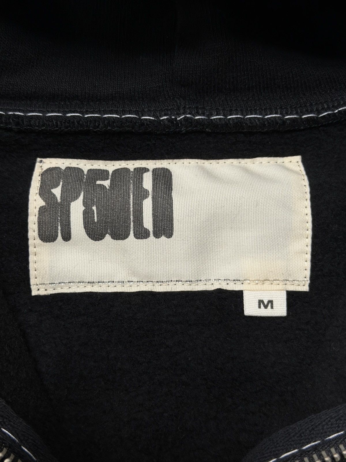Sp5der Sp5der T&F Zip Hoodie – Black / Yellow Size US L / EU 52-54 / 3 - 8 Thumbnail