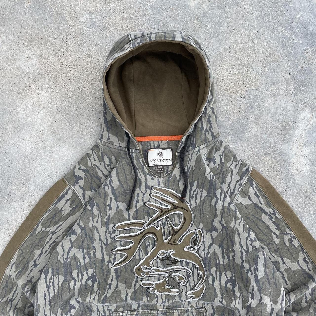 Japanese Brand × Vintage Crazy vintage Y2K faded Realtree camo grunge hunting hoodie Size US M / EU 48-50 / 2 - 3 Thumbnail
