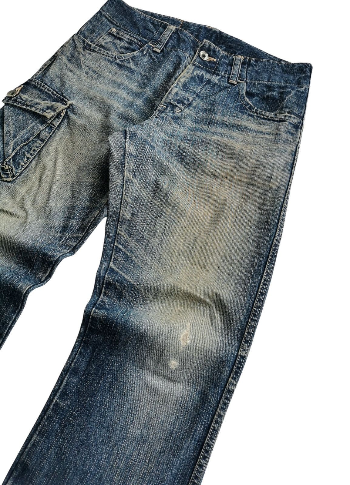 Johnbull Johnbull Distressed Faded Japanese Denim Size US 30 / EU 46 - 6 Thumbnail