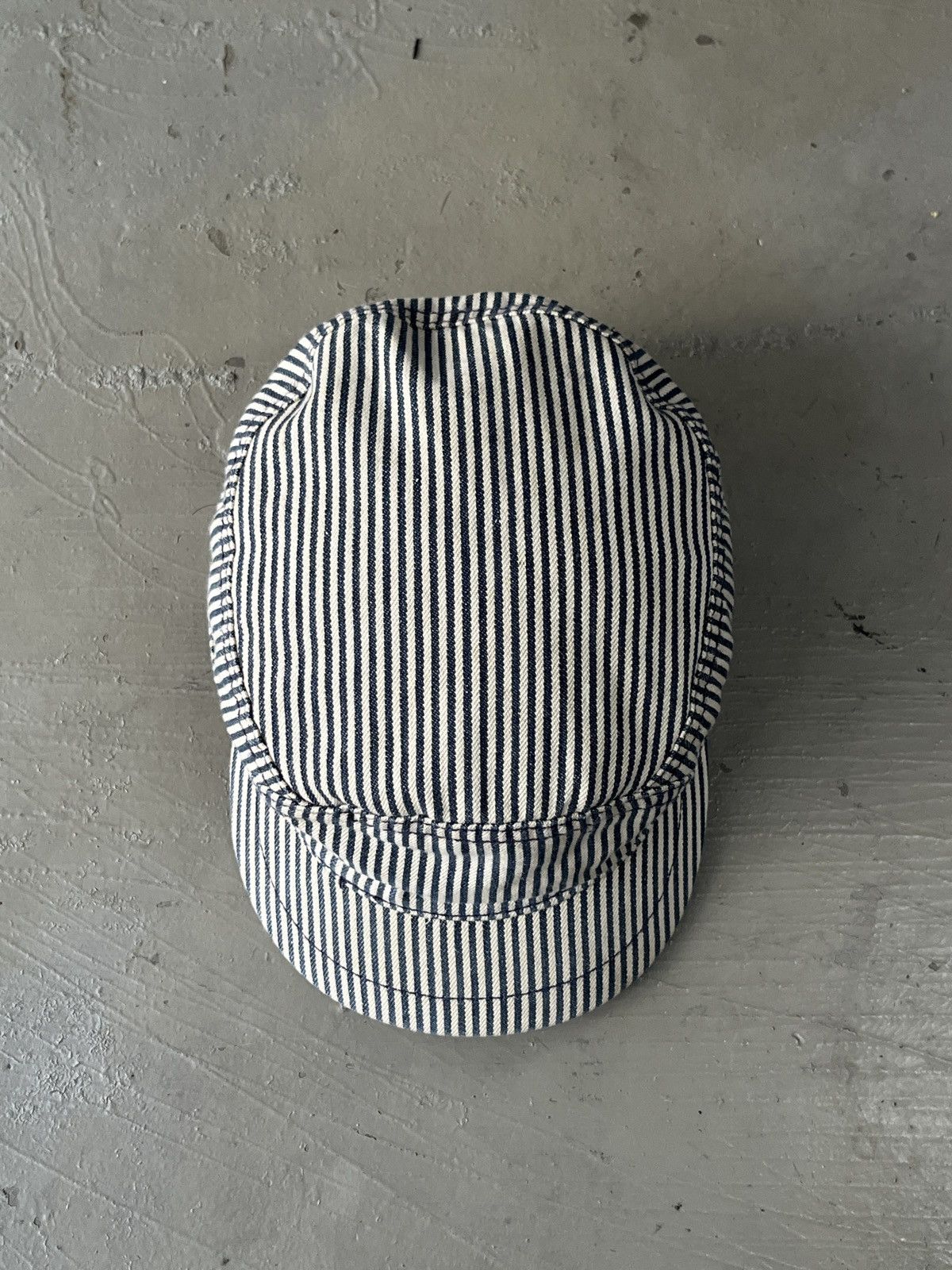 Vintage Vintage Gap Kapital Style Hickory Short Brim Conducter Hat Size ONE SIZE - 1 Thumbnail