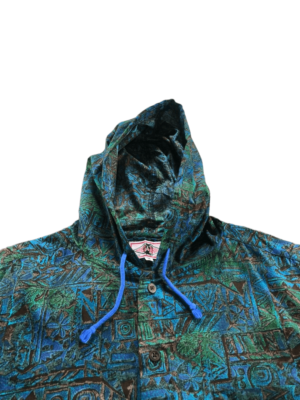Japanese Old Clothing Patterned Hoodie Patterned Shirt