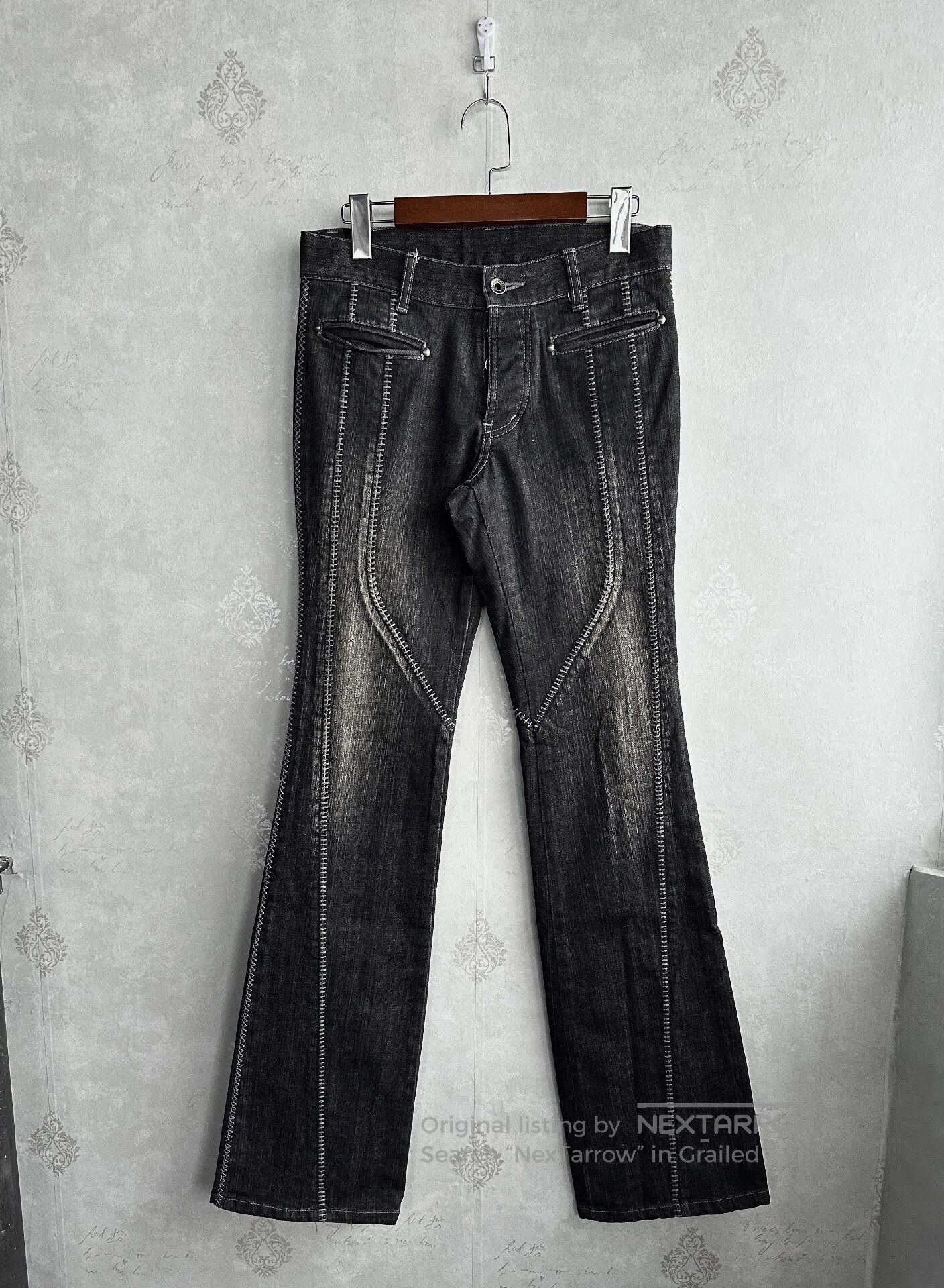 5351 POUR LES HOMMES 5351pour homme Stereoscopic stitching pants| Size US 32 / EU 48 - 2 Thumbnail