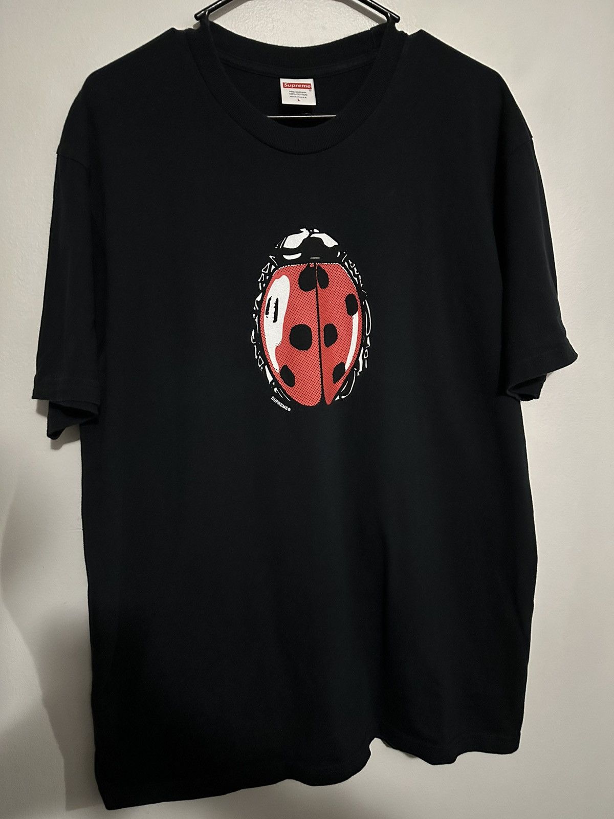 SS18 SUPREME LADYBUG TEE BLACK S-XL 送料無料 WEEK6 Supreme Ladybug Tee (SS18) - $36