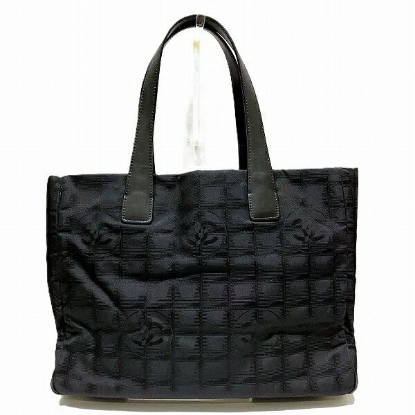 Chanel Chanel New Travel Line Canvas Tote Bag Canvas Tote Bag in Beige, Women's