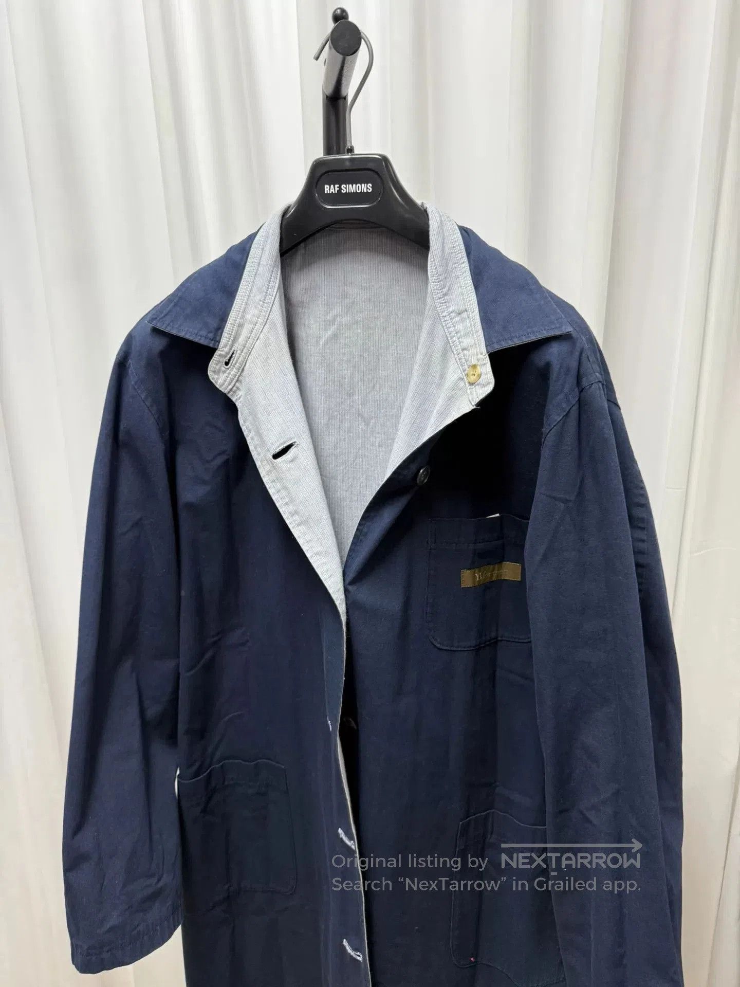 Yohji Yamamoto Yohji Yamamoto Y's Men Striped Reversible Coat. Size US M / EU 48-50 / 2 - 6 Thumbnail