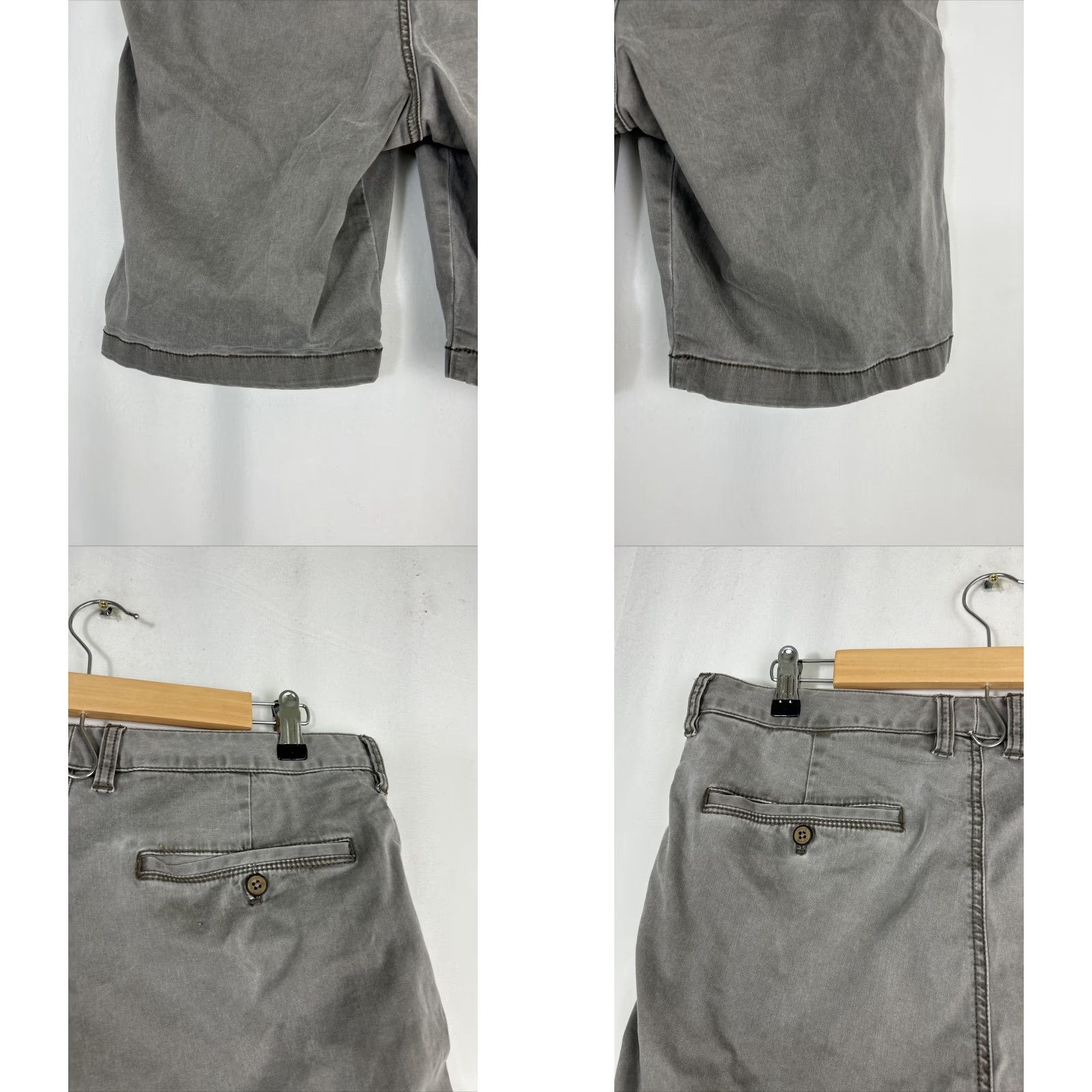 Tommy Bahama Tommy Bahama Mens Gray Shorts Chino Cotton Blend 33 Regular 9.5 33x9.5 Mens Fashion Size US 33 - 8 Thumbnail