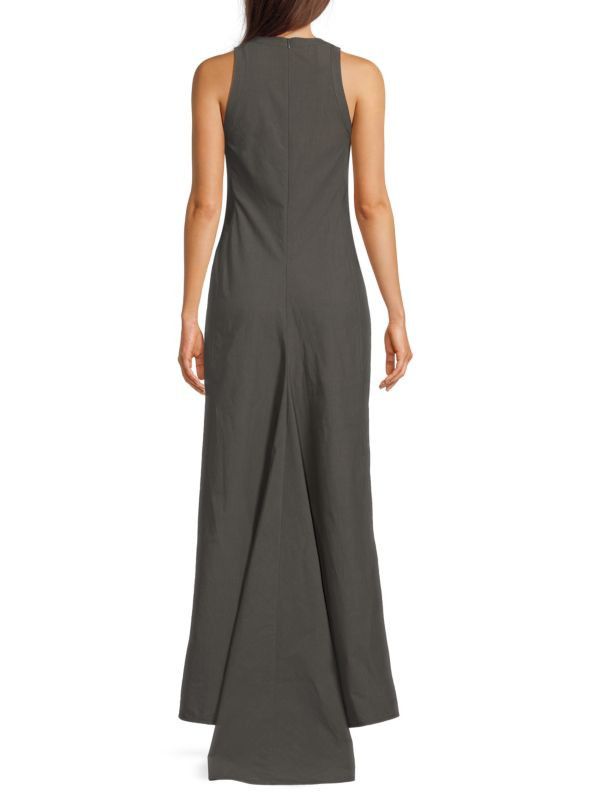 Brunello Cucinelli o1w1db10825 Dress in Charcoal/Grey Size M / US 6-8 / IT 42-44 - 2 Thumbnail