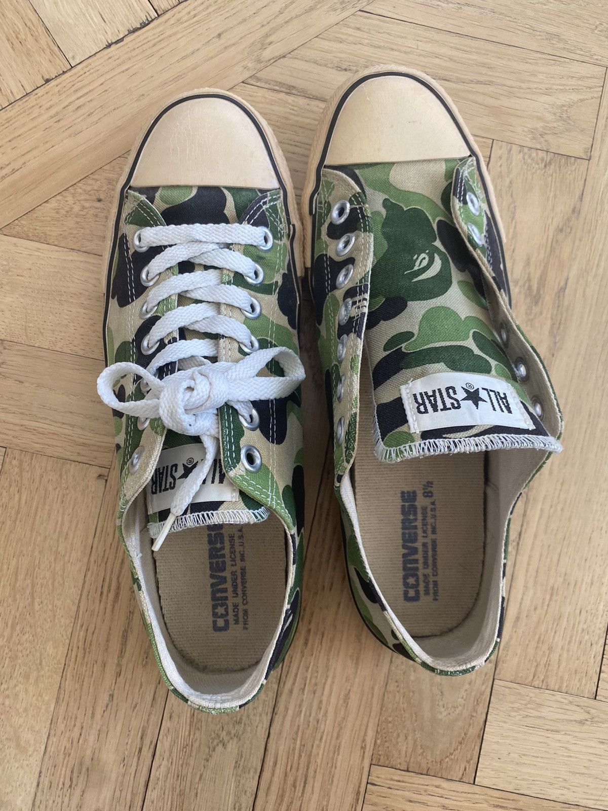Bape × Converse CONVERSE ALL STAR X BAPE Size US 8.5 / EU 41-42 - 1 Thumbnail